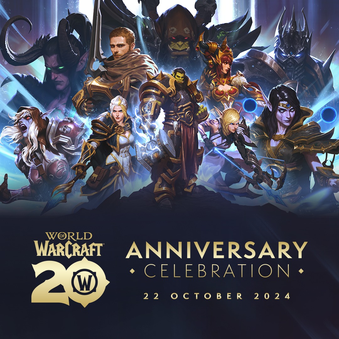 Patch 11.0.5 WOW 20th Anniversary